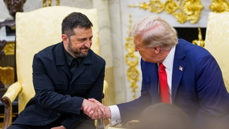 Trump chystá další setkání se Zelenským. Potkat se mohou už příští týden, oznámil Rubio