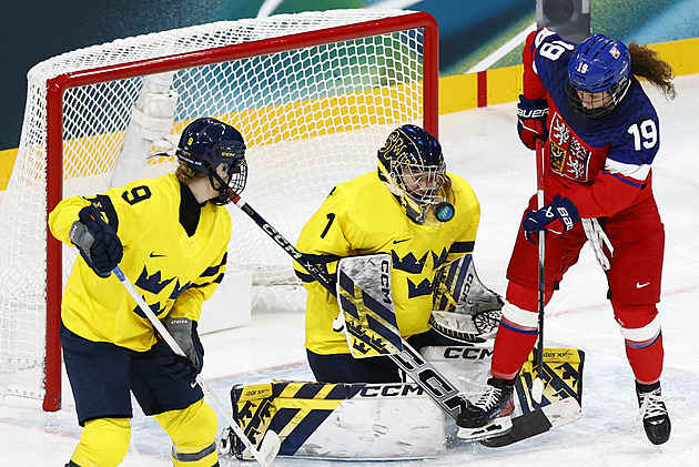 ONLINE: Česko - Švédsko 0:1. Čas rychle utíká, hokejistky ve čtvrtfinále stále ztrácí
