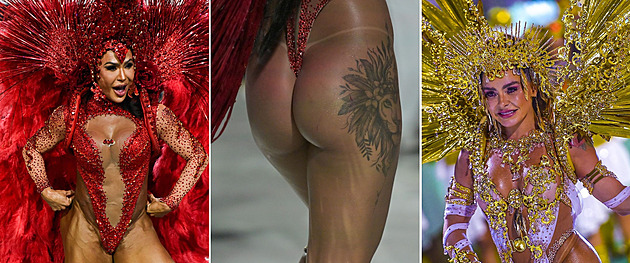 Odhalená těla i oslnivé kostýmy. Rio de Janeiro ožilo karnevalem