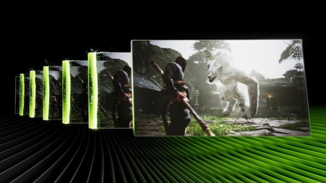Povedlo se rozběhat vícenásobné generování snímků na kartách GeForce RTX 4000. Nvidia se to snaží zakázat