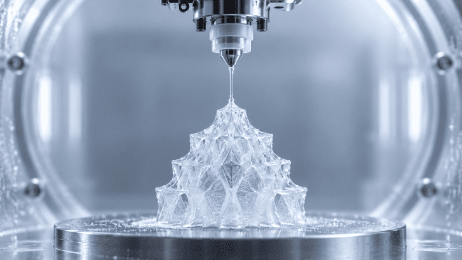 Obyčejná voda jako materiál pro 3D tisk? Ano, a může najít využití i mimo naši planetu