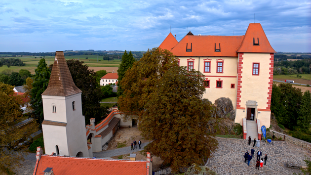 Hrad Kámen, bezpečnost nemocnice. Jak evropské peníze mění život na Vysočině?